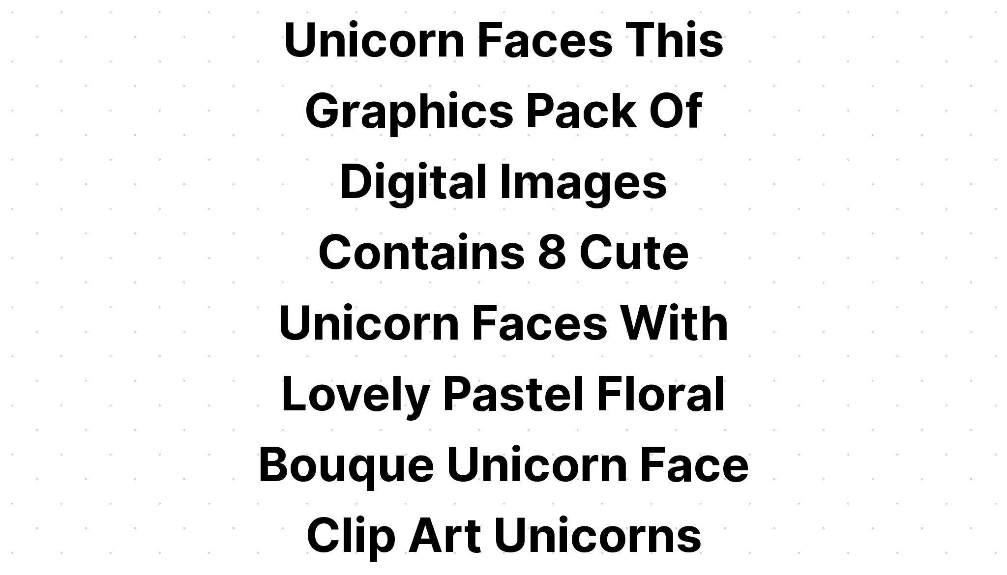 Download Unicorn Princess Cupcake Wrapper Template SVG File